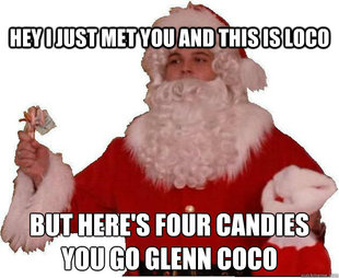You go Glenn Coco!!
