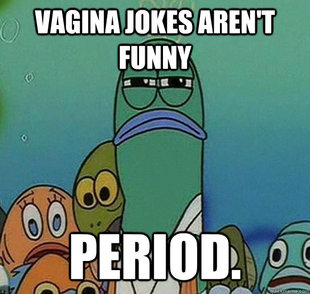Serious fish SpongeBob