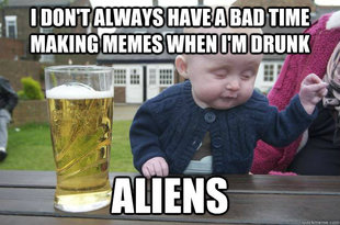 drunk baby