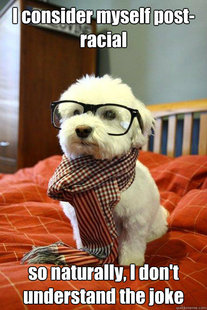 Hipster Dog