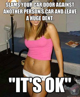 Scumbag girl