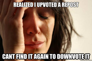 First World Problems