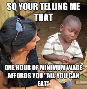 Skeptical Third World Kid