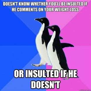 Socially Awkward Couple