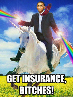 Obama rainbow unicorn