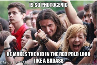 Ridiculously Photogenic Metalhead