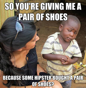 Skeptical Third World Child