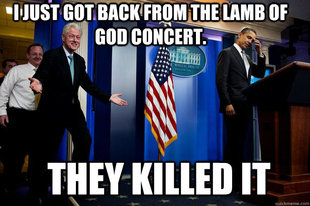 Inappropriate Timing Bill Clinton