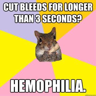 Hypochondriac Squirrel