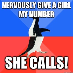 Socially Awkward Awesome Penguin