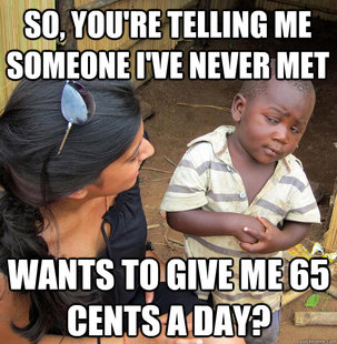 Skeptical Black Kid