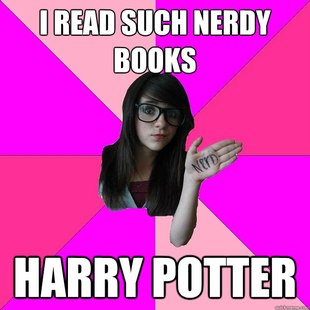 Idiot Nerd Girl