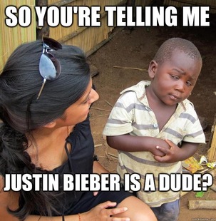 Skeptical Black Kid