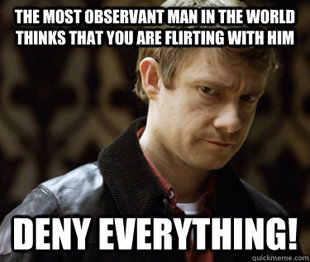 Defensively Heterosexual John Watson