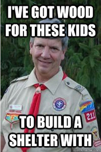 Harmless Scout Leader