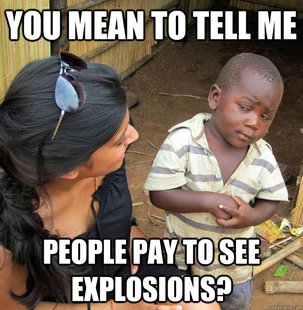 Skeptical Third World Child