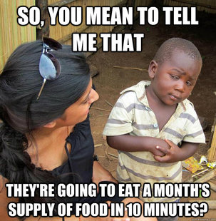 Skeptical Third World Kid