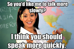Unhelpful High School Teacher