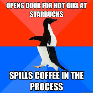 Socially Awesome Awkward Penguin