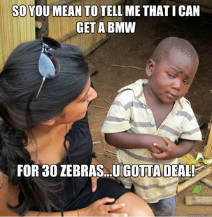 Skeptical Third World Kid