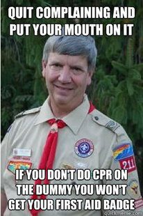 Harmless Scout Leader