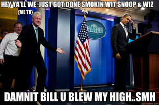 Inappropriate Timing Bill Clinton