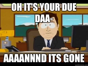Aaand its gone