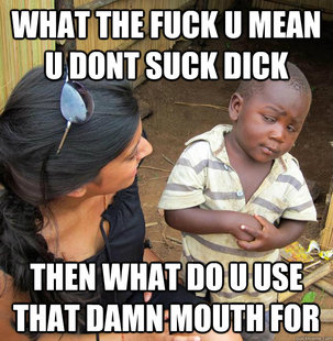 Skeptical Third World Kid