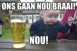 drunk baby