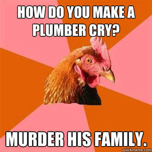 anti joke chicken