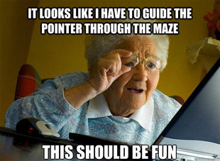 Grandma finds the Internet