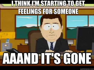 And its gone