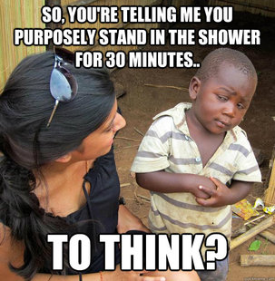 Skeptical 3rd World Child