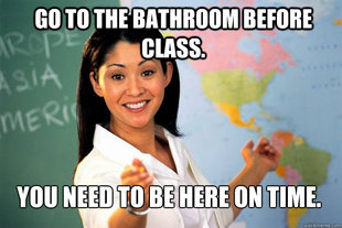 Unhelpful High School Teacher