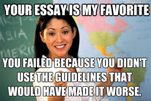 Unhelpful High School Teacher