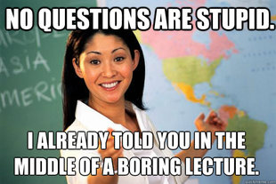 Unhelpful High School Teacher