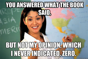 Unhelpful High School Teacher