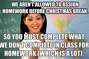 Unhelpful High School Teacher