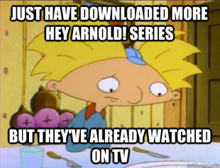 Hey Arnold Problems