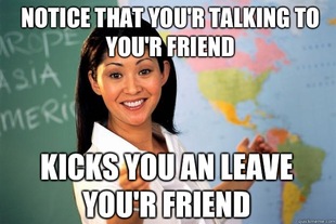 Unhelpful High School Teacher