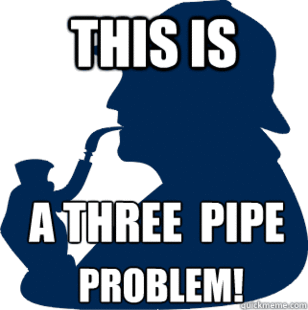 Three Pipe Problem