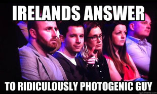 Awesome audience guy