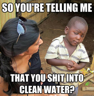 Skeptical 3rd World Child