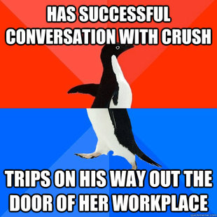 Socially Awesome Awkward Penguin