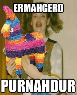 ERMAHGERD PURNAHDUR