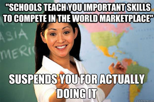 Unhelpful High School Teacher