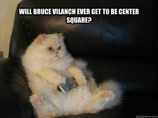 Disapproving TV Cat