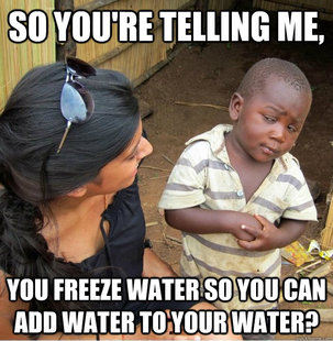 Skeptical Third World Kid