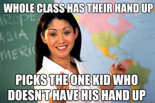Unhelpful High School Teacher