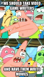 Push it somewhere else Patrick